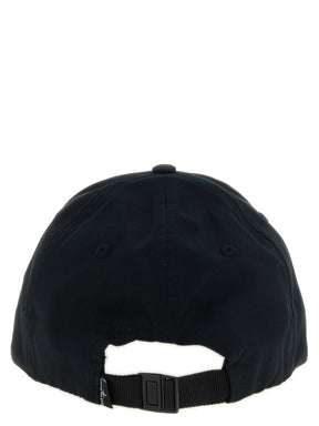 Stone Island Black Cotton Baseball Cap