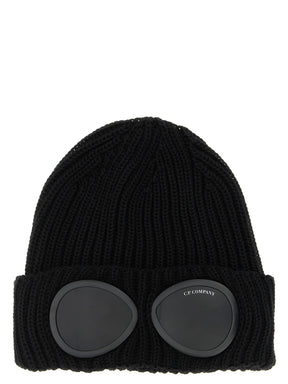 C.P. Company Black Wool Beanie