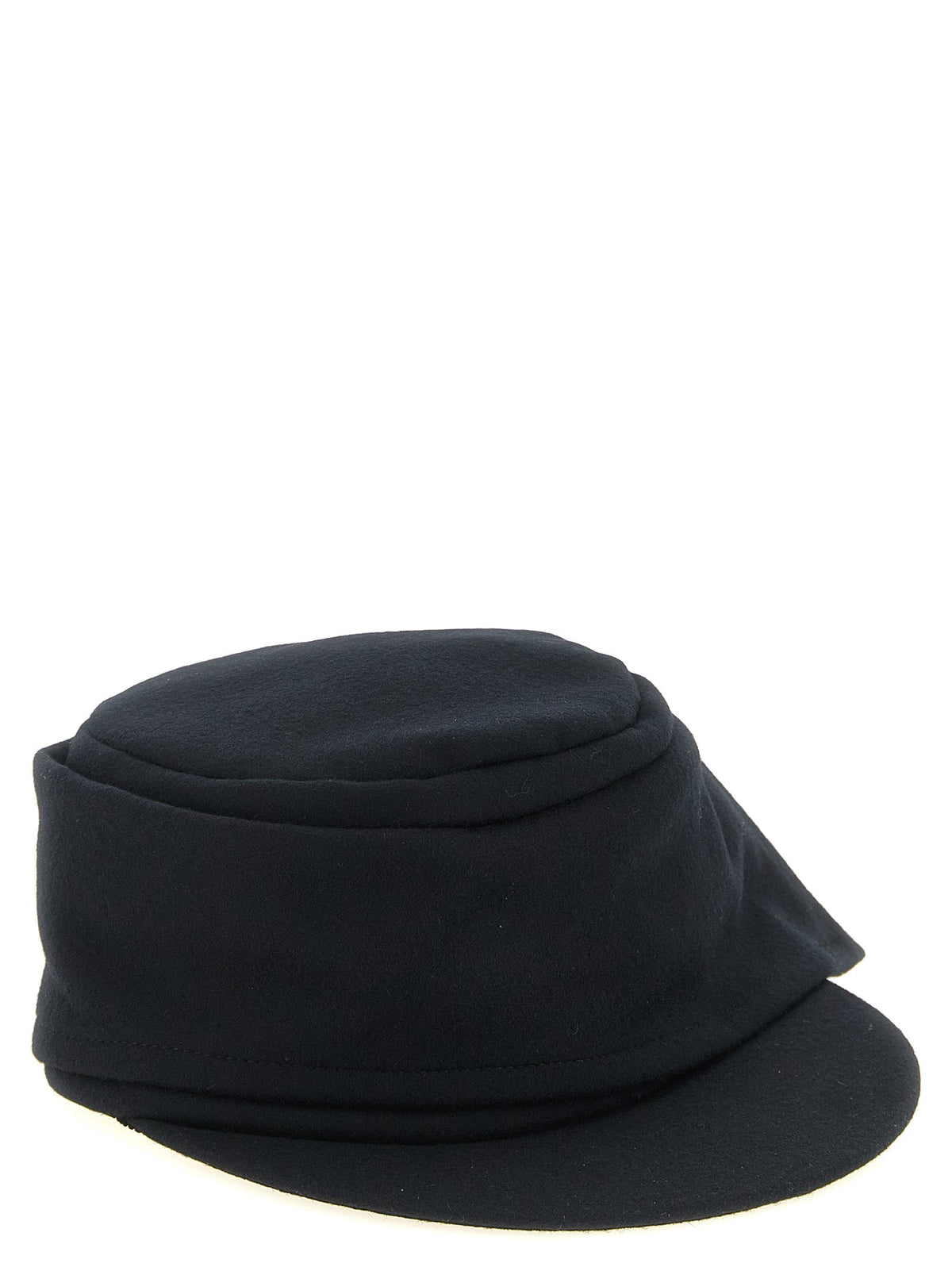 Yohji Yamamoto Black Polyamide Baseball Cap