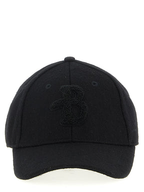 Ballantyne Black Polyester Baseball Cap