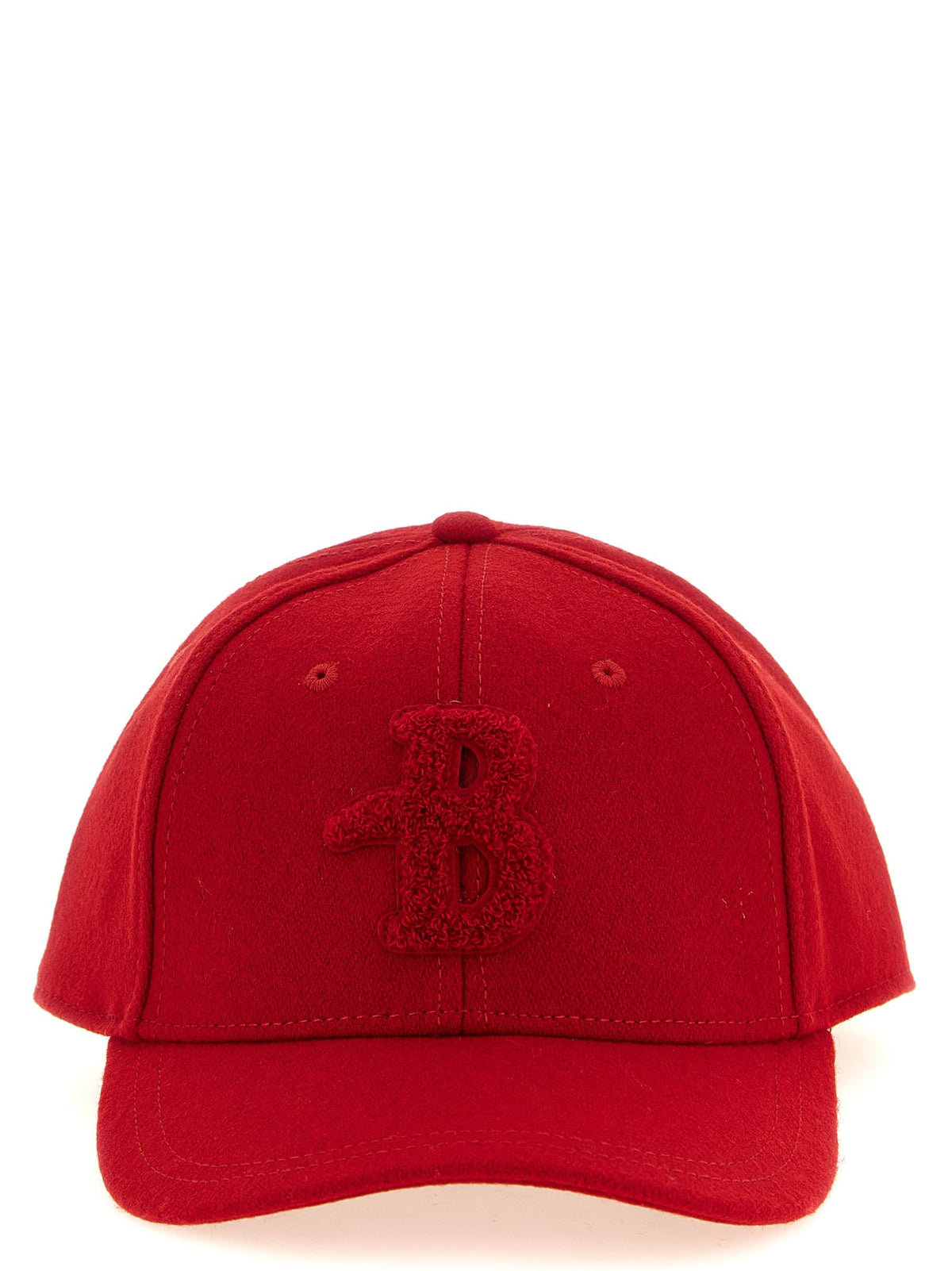 Ballantyne Red Polyester Baseball Cap