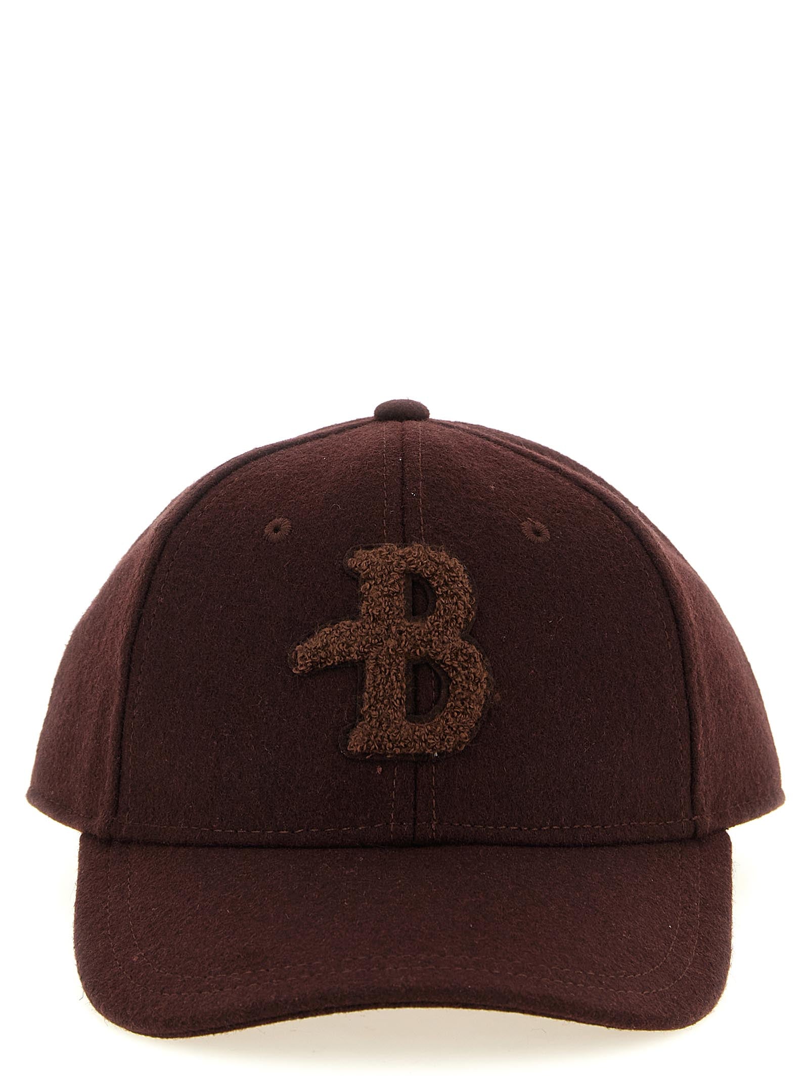 Ballantyne Brown Polyester Baseball Cap