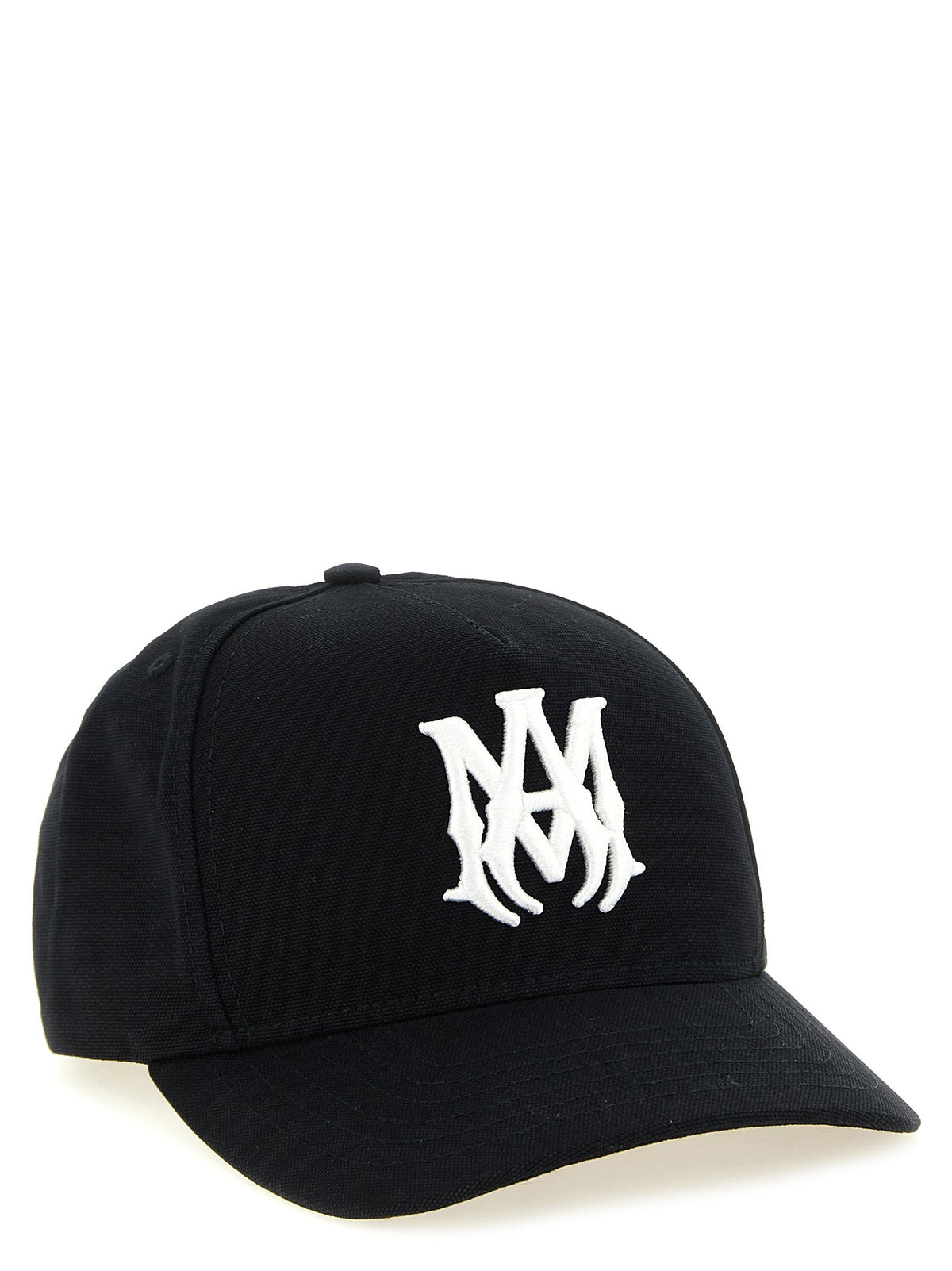 Amiri Black Cotton Baseball Cap
