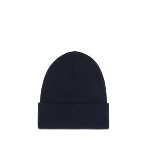 Moncler Grenoble Blue Wool Beanie