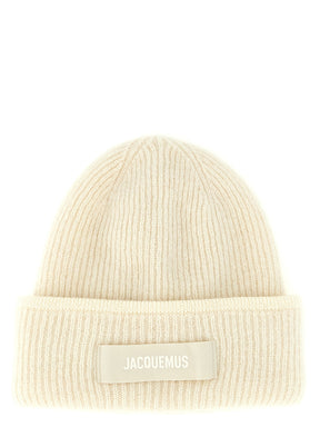 Jacquemus White Wool Beanie