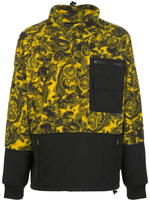The North Face funnel neck fleece jacket