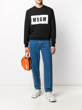 MSGM logo-print sweatshirt