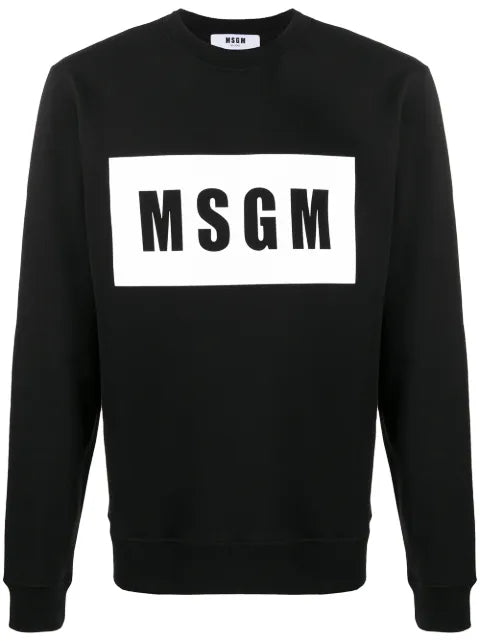 MSGM logo-print sweatshirt