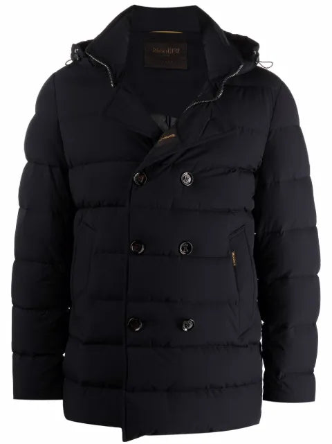 Moorer double-breasted style padded jacket