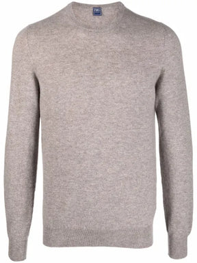 Fedeli marled cashmere jumper