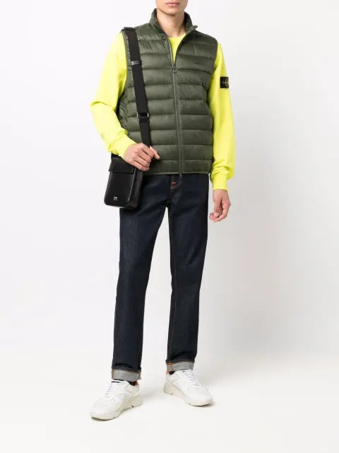 Barbour padded logo gilet