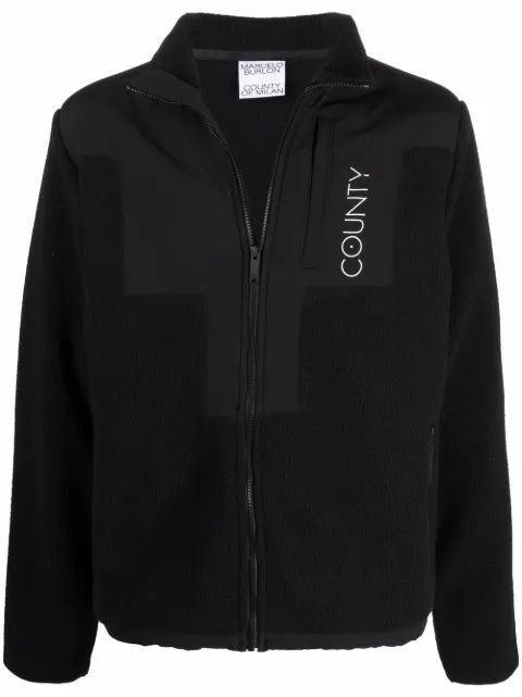 COUNTY OF MILAN lightweight zipped jacket