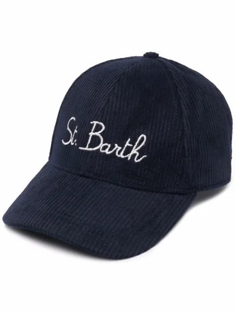 MC2 Saint Barth Baseballkappe mit Logo-Stickerei
