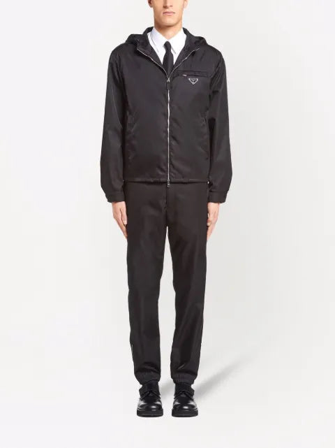 Prada Re-nylon hooded blouson jacket