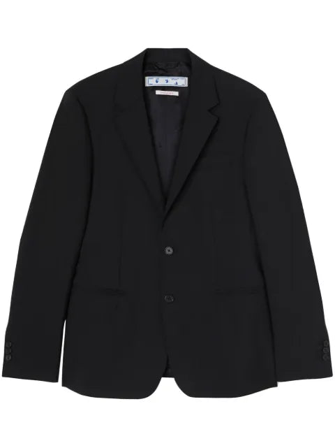 Off-White Corporate single-breasted blazer