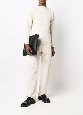Maison Margiela crew-neck knit jumper
