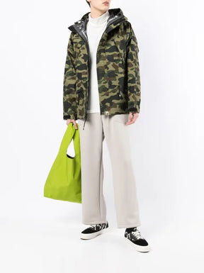 A BATHING APE® camouflage-print zip-up jacket