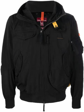Parajumpers logo-patch hooded jacket