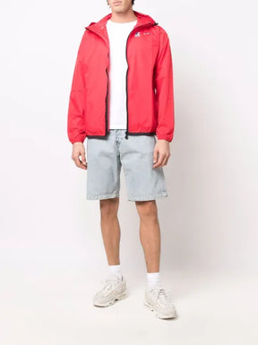 Comme Des Garçons Play x K-Way zip hooded jacket