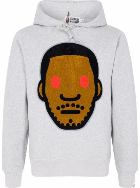 A BATHING APE® x Kid Cudi "Grey" pullover hoodie