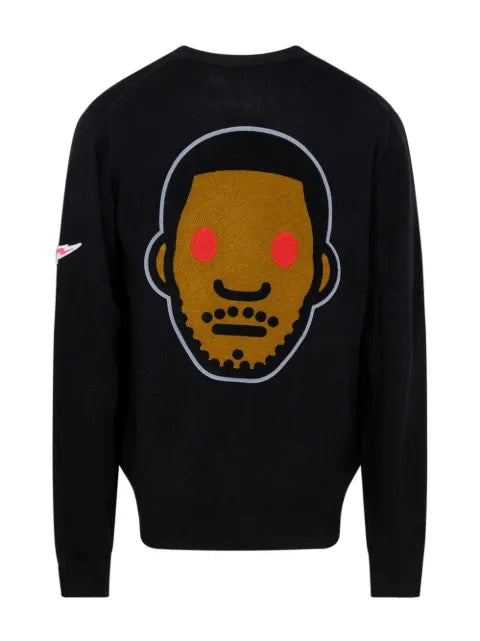 A BATHING APE® x Kid Cudi embroidered-logo cardigan