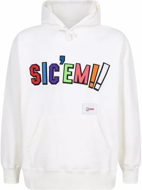 Supreme x WTAPS Sic'Em drawstring hoodie
