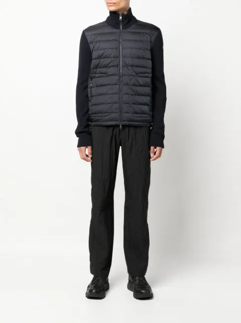 Moncler padded zip-up cardigan
