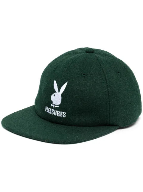 Pleasures Baseballkappe mit Logo-Stickerei