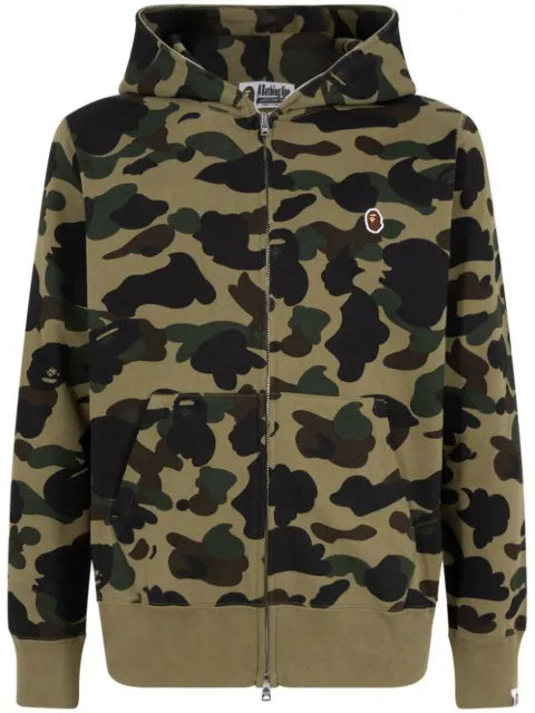 A BATHING APE® 1st Camo One Point full-zip hoodie