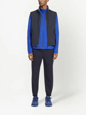 Zegna reversible zip-up vest