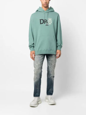Neighborhood x DRXSRL logo-print detail hoodie