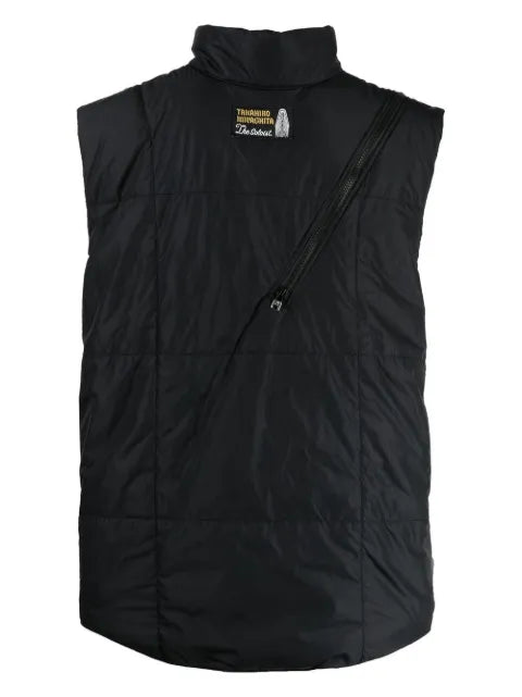 Takahiromiyashita The Soloist zip-detail padded gilet jacket