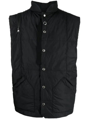Takahiromiyashita The Soloist zip-detail padded gilet jacket