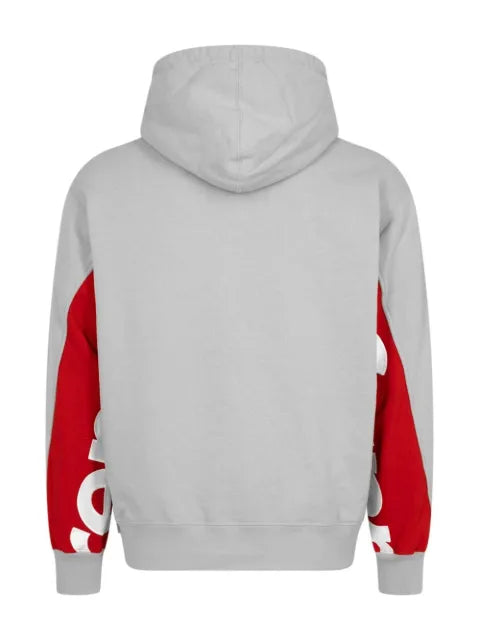 Supreme cropped panels hoodie