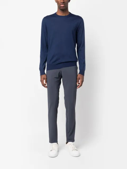 Fedeli ribbed crew neck jumper