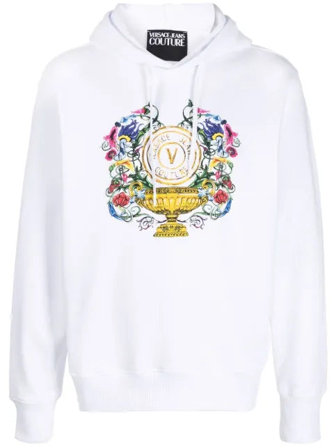 Versace Jeans Couture logo-print hoodie