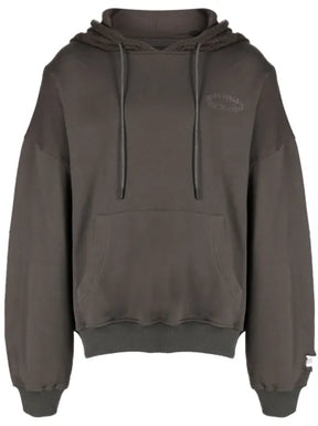 Mostly Heard Rarely Seen cable-knit cotton hoodie