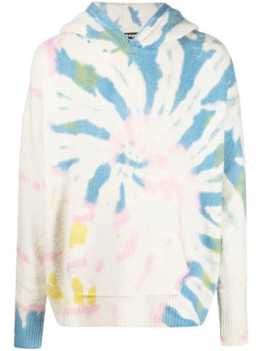 Palm Angels tie-dye-print hoodie