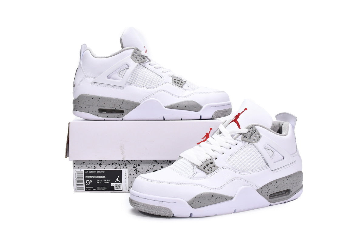 Air Jordan 4 Retro White Oreo Reps Sneakers CT8527-100 2