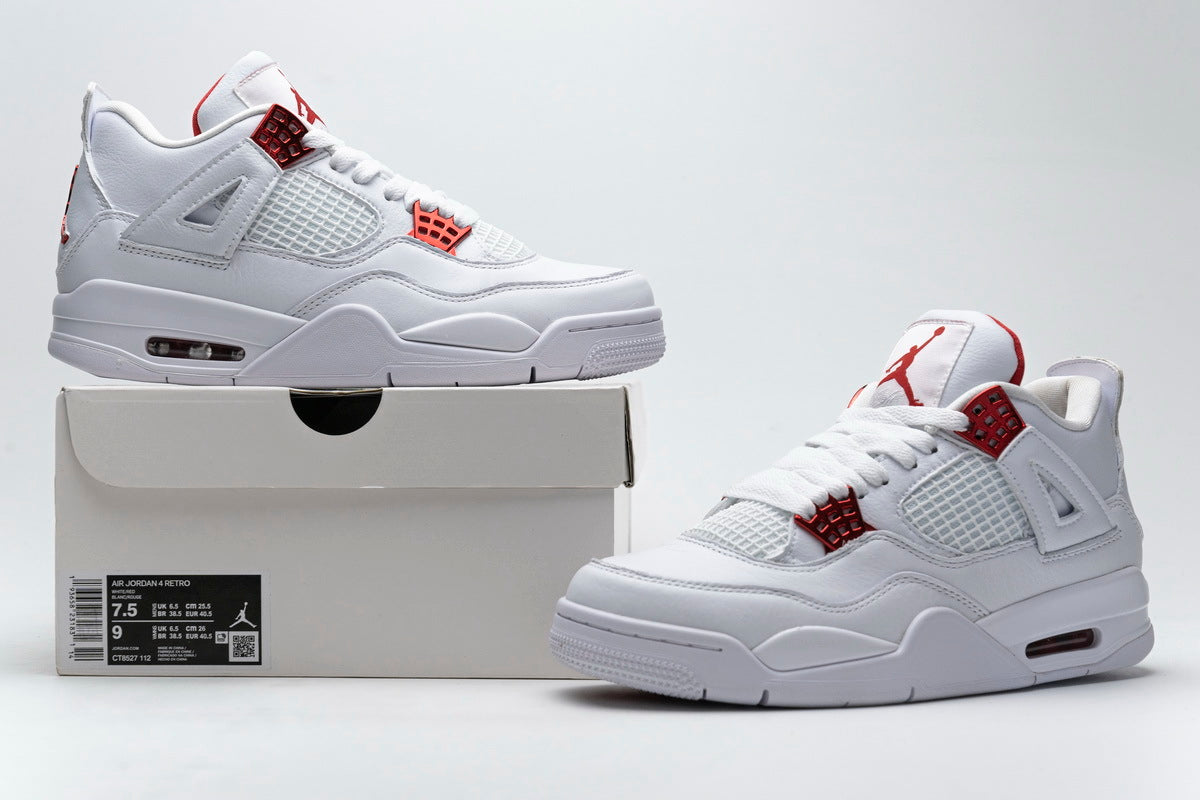 Air Jordan 4 Retro Metallic Red Reps Sneakers CT8527-112 2