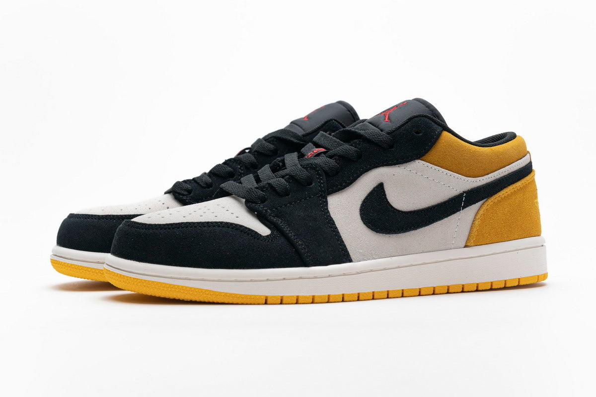 Jordan 1 Low Sail University Gold Black 553558-127