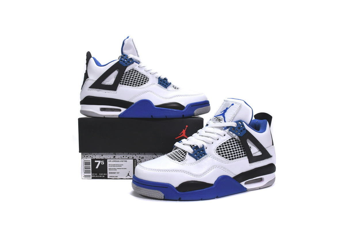 Air Jordan 4 Retro Motorsport 2017 Reps Sneaker 308497-117 2