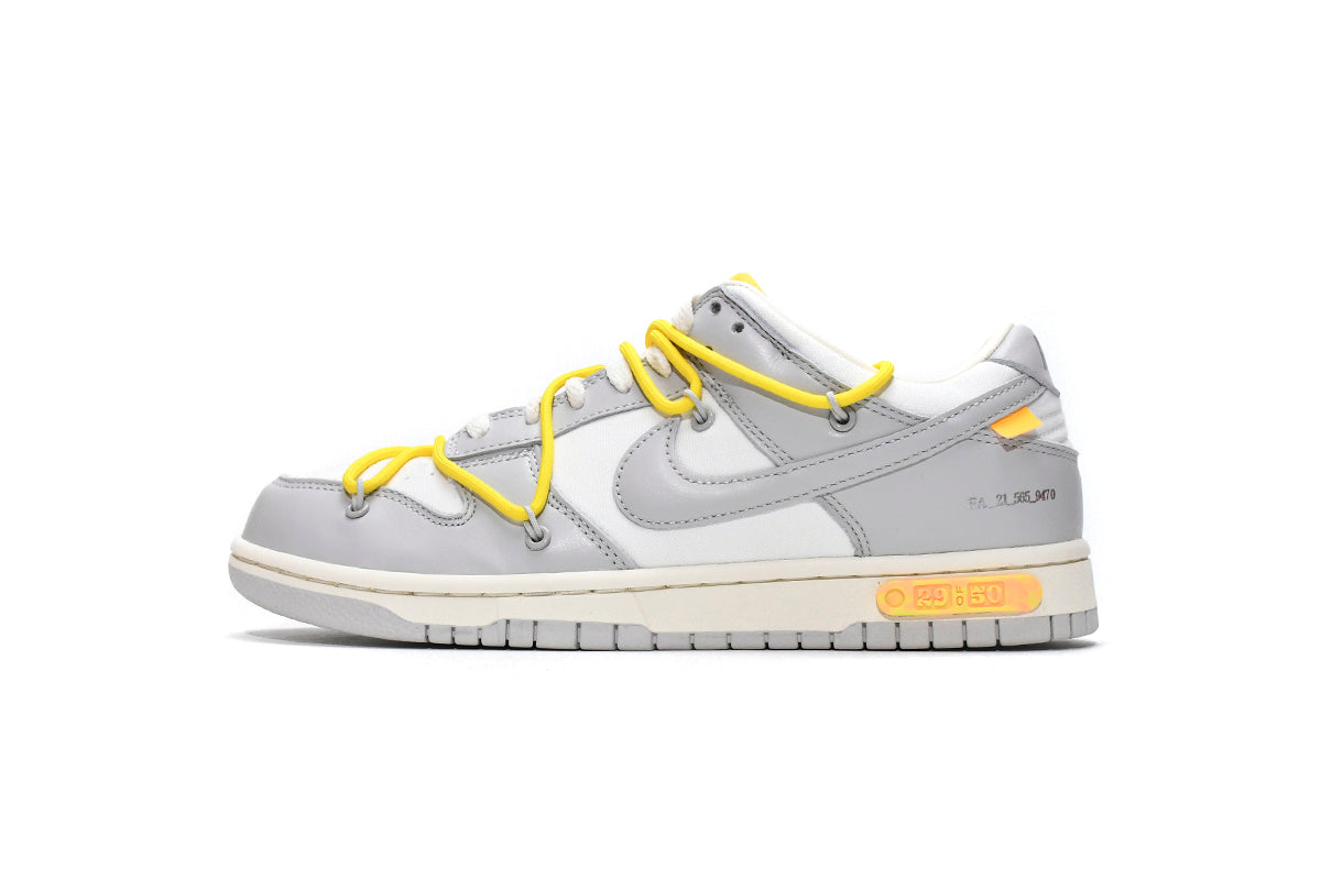 Nike Dunk Low Off White Lot 29 Reps Sneaker DM1602-103