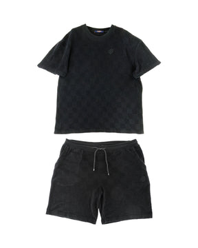 Louis Vuitton Damier Towel Set