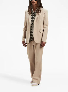 Palm Angels Fitted Retro single-breasted blazer