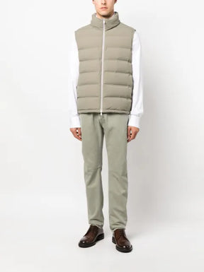 Brunello Cucinelli padded hooded gilet