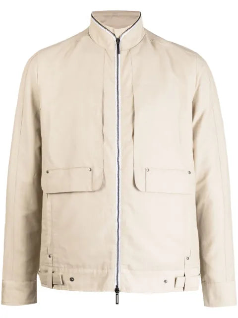 Private Stock The Bureau stand-up collar jacket 