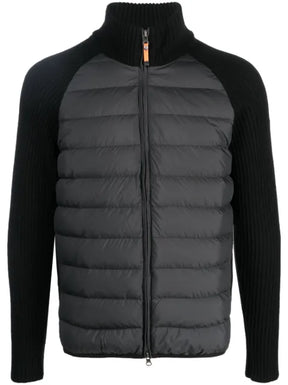 Parajumpers Olmo waffle-knit quilted jacket