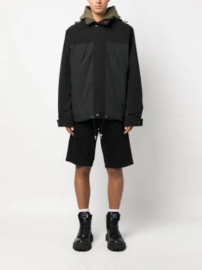 sacai Matte Blouson reversible taffeta jacket