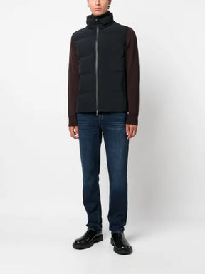 Herno zip-up puffer gilet